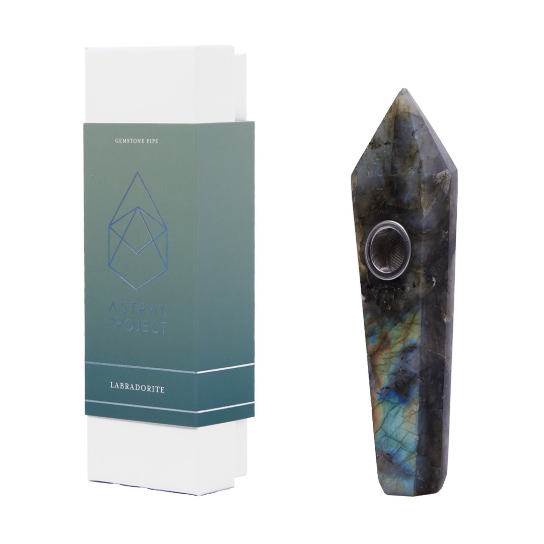Astral Project - Gemstone Hand Pipe