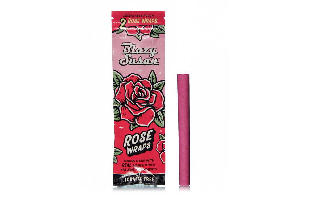 Blazy Susan - Rose Wraps Tobacco Free 2ct