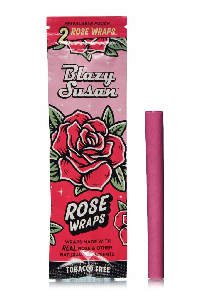 Blazy Susan - Rose Wraps Tobacco Free 2ct