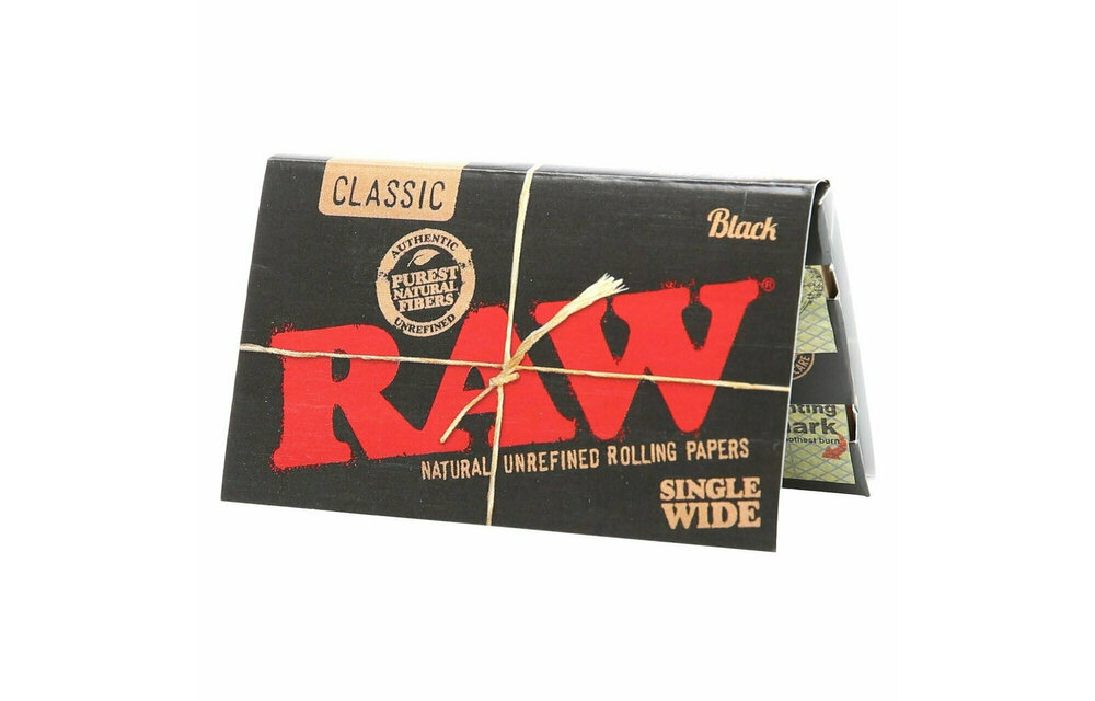 Raw - Rolling Papers Classic Black