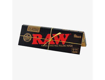 Raw - Rolling Papers Classic Black
