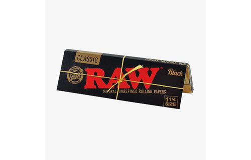 Raw - Rolling Papers Classic Black