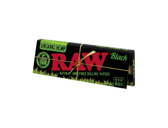 Raw - Rolling Papers Black Organic