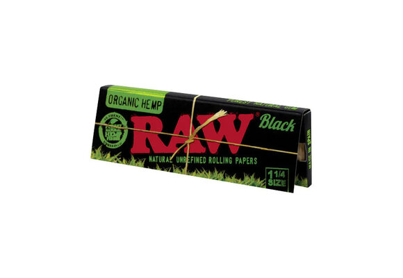Raw - Rolling Papers Black Organic
