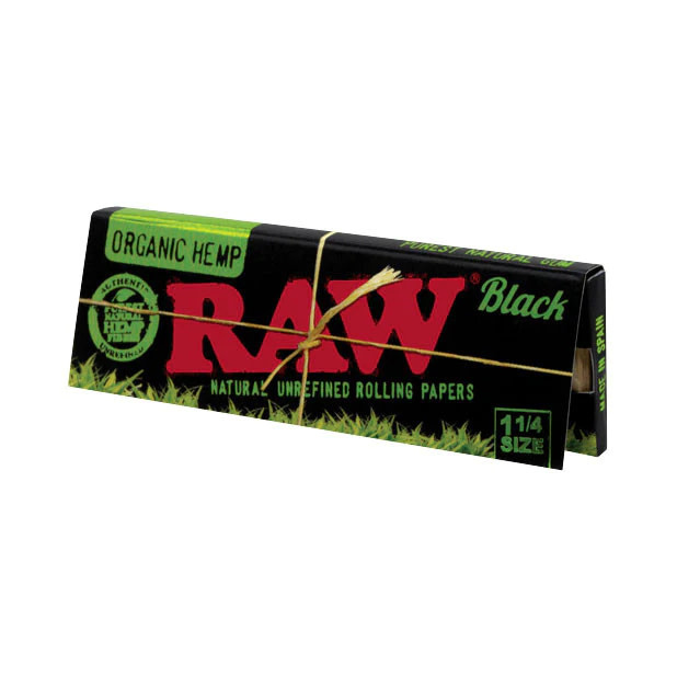 Raw - Rolling Papers Black Organic