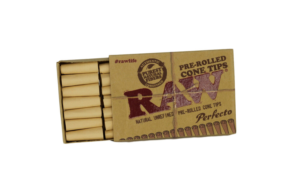 RAW – Natural Pre‑Rolled Rolling Tips