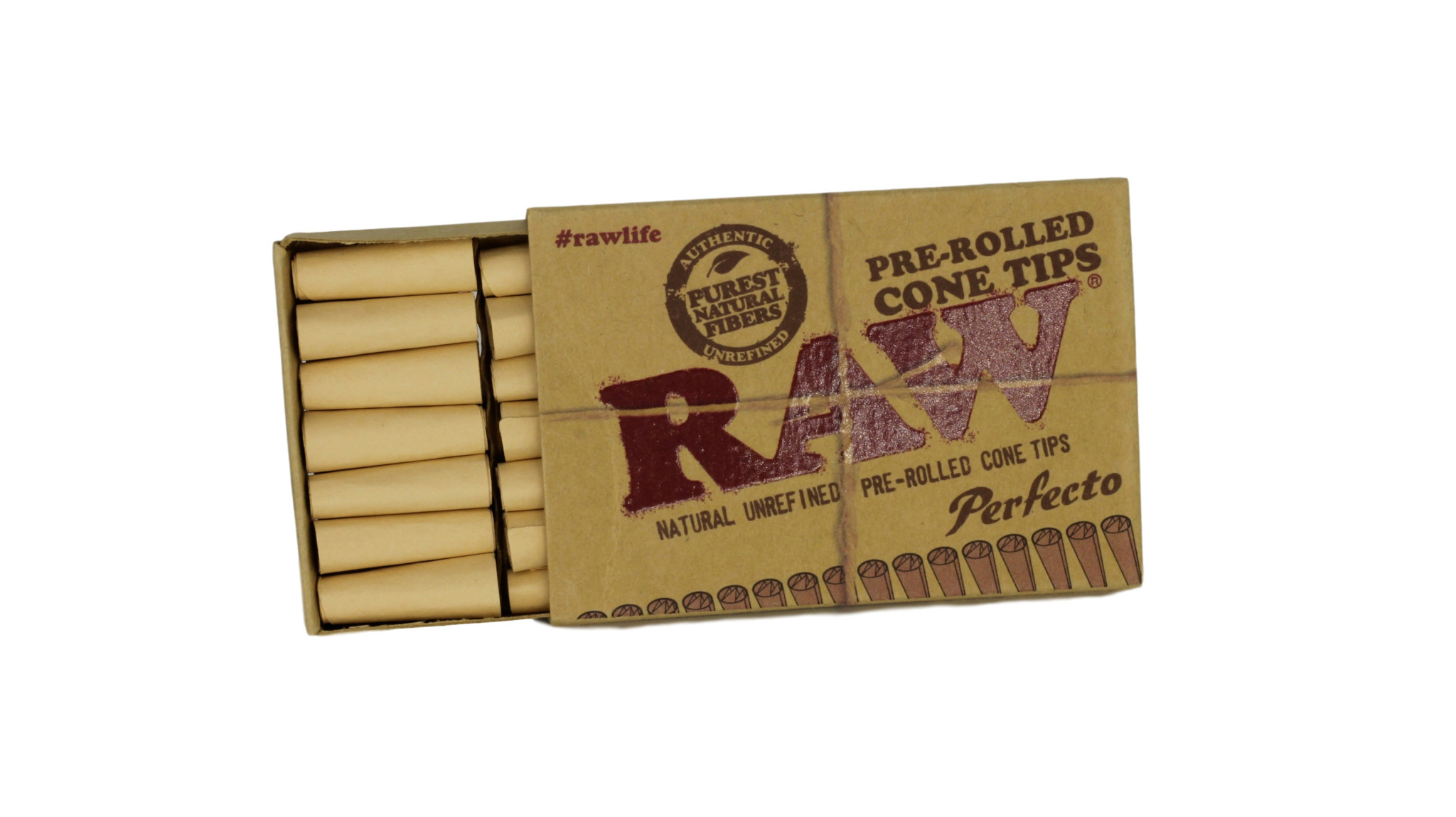 RAW – Natural Pre‑Rolled Rolling Tips