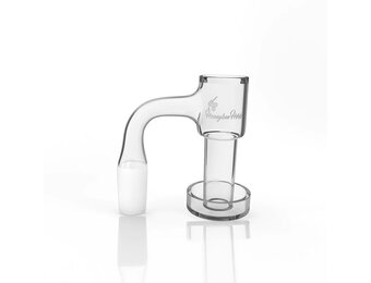 Honeybee Herb - Quartz Banger YELLOW LABEL  Honeysuckle Bevel 14mm 90°