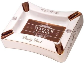 Rocky Patel - Porcelain Ashtray White Label 10.5"