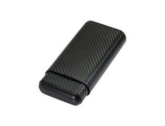 TGR - Cigar Case Wooden Carbon Fiber Black
