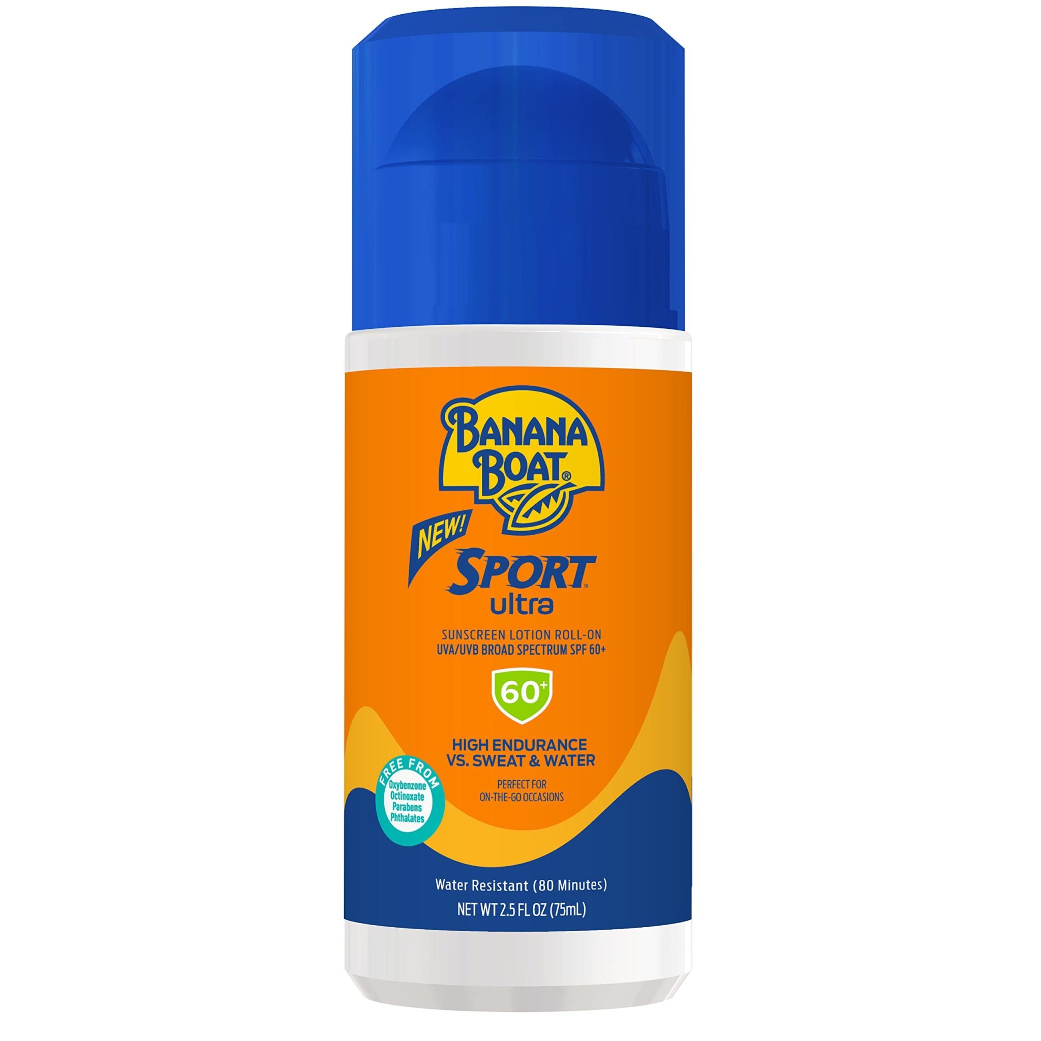 Banana Boat - Sunscreen Lotion Roll-On 2.5oz Sport Ultra SPF 60