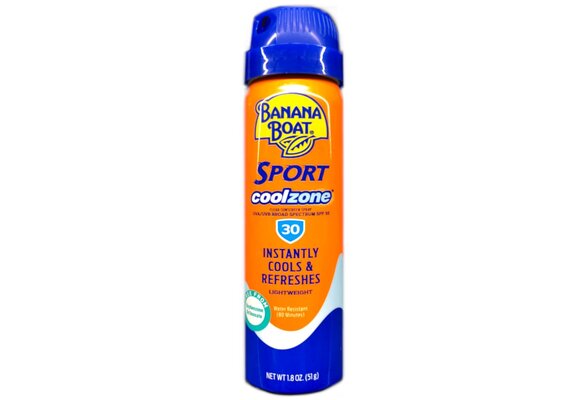 Banana Boat - Sunscreen Spray 1.8oz Sport Cool Zone SPF 30