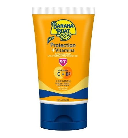 Banana Boat - Sunscreen Face Lotion Protection + Vitamin C + B3 SPF 50+