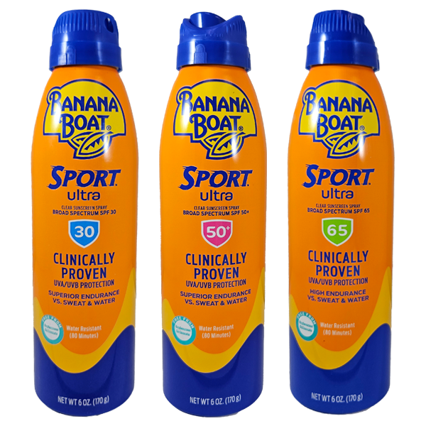 Banana Boat - Sunscreen Spray 6oz Sport Ultra