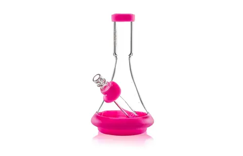 Grav - Water Pipe 8" Deco Beaker w/ Silicone Accents