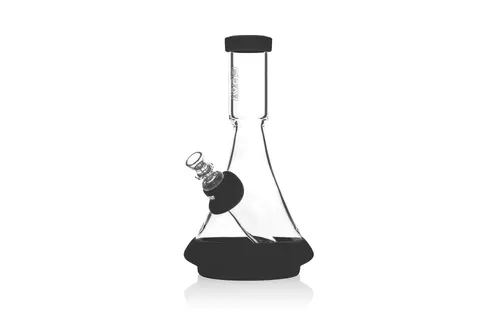 Grav - Water Pipe 8" Deco Beaker w/ Silicone Accents