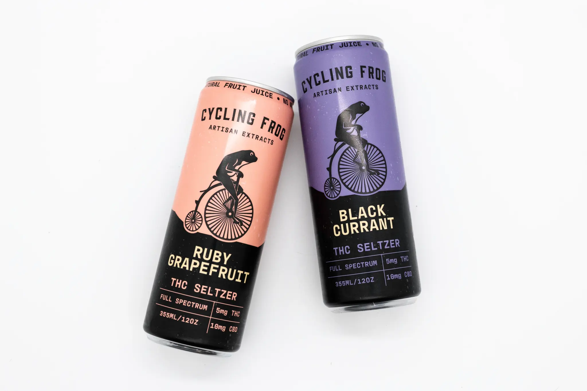 Cycling Frog Cycling Frog THC Seltzer 5mg THC 10mg CBD TGRNOW Smoke Vape Delivery Los Angeles