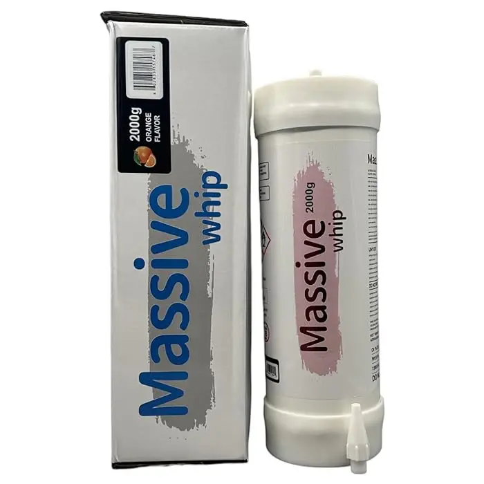 Massive Whip - Whip It N2O Cream Charger Tank 2000g