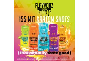 Flayvorz - Kratom Extract 155 MIT Liquid Shot 10ml
