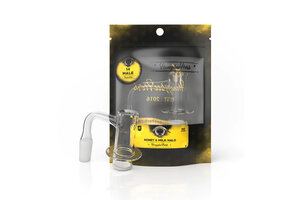 Honeybee Herb - Quartz Banger BLACK LABEL Honey & Milk Halo 14mm 90°