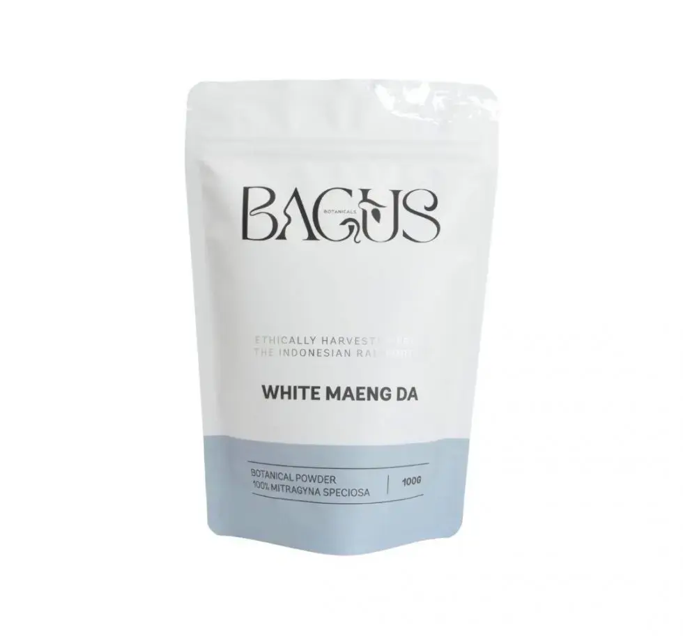 Bagus Botanicals - Good Intention Kratom Powder 100G White Maeng Da