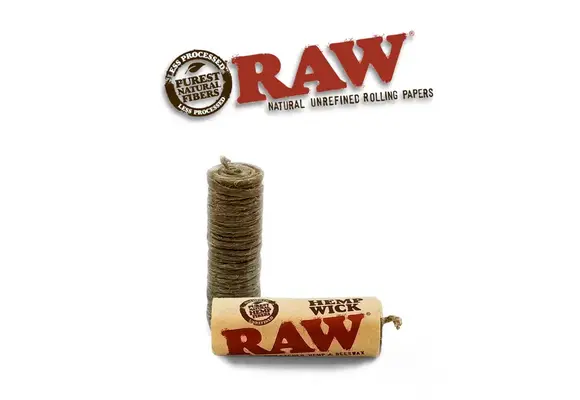 Raw - Hemp Wick 20ft