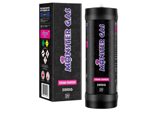 Monster Gas - Whip It N2O Cream Charger Tank 2000g