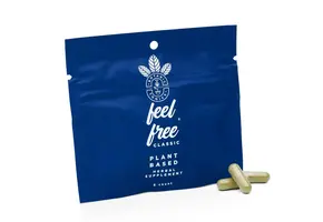 Botanic Tonics - Kratom Kava Capsules Feel Free 6ct