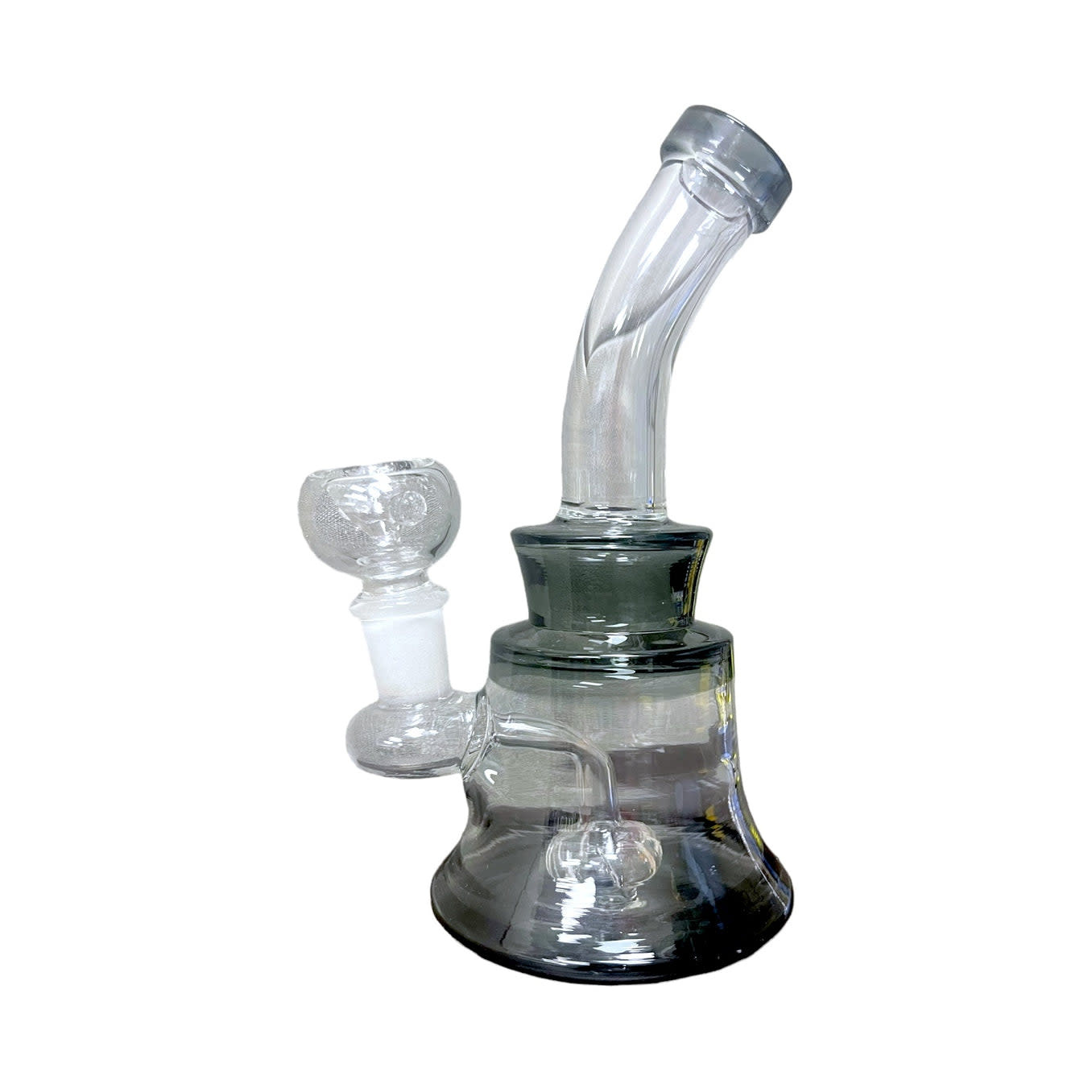 TGR - Glass Water Pipe Bent Neck 6.5”