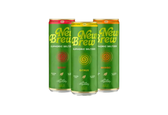 New Brew - Kratom + Kava Euphoric Seltzer 12oz