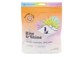 Bundle x Joy - Dog Treat Superfood Jerky Bars Rise & Shine Chicken 16oz
