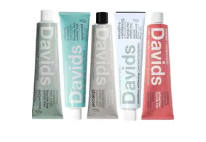Davids - Toothpaste Premium Whitening + Antiplaque 149g