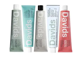 Davids - Toothpaste Premium Whitening + Antiplaque 149g