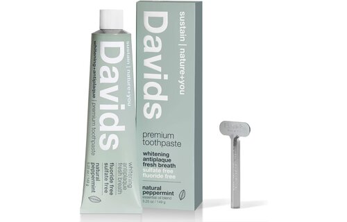 Davids - Toothpaste Premium Whitening + Antiplaque 149g