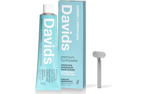 Davids - Toothpaste Premium Whitening + Antiplaque 149g