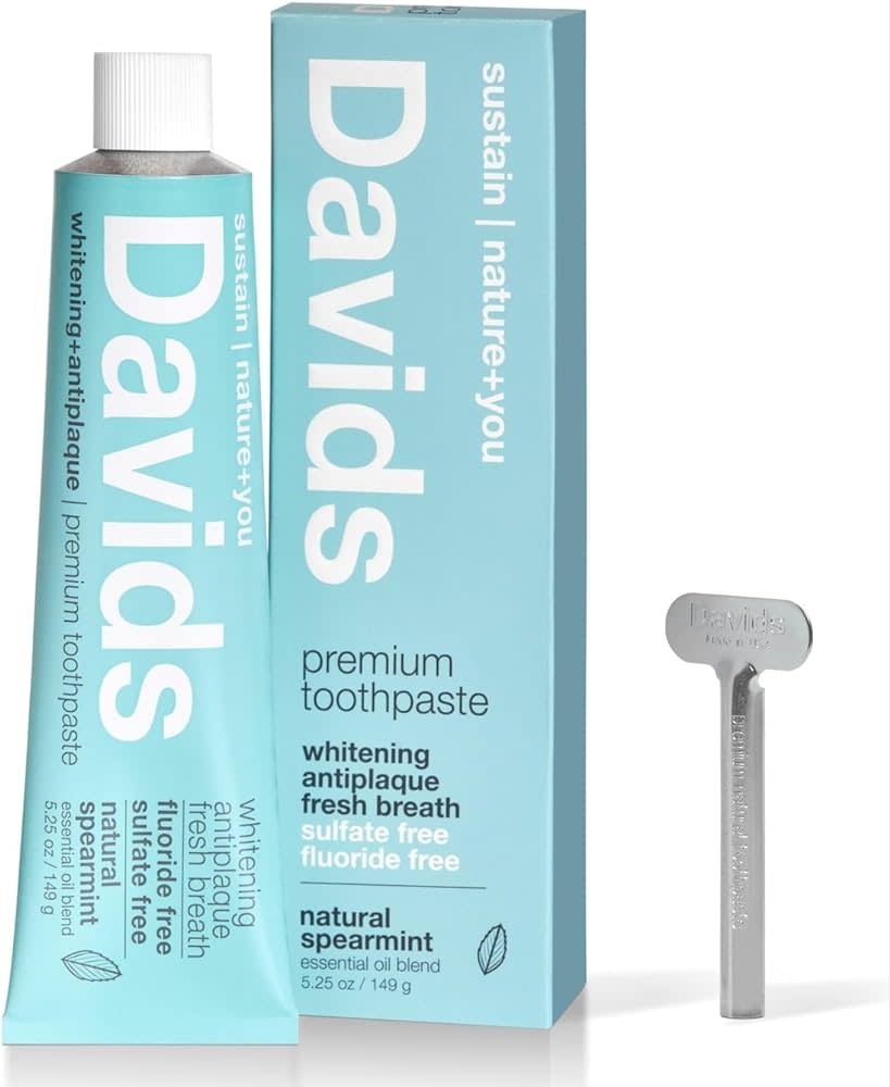 Davids - Toothpaste Premium Whitening + Antiplaque 149g