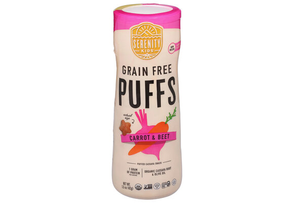 Serenity Kids - Toddler Snack Puffs Carrot & Beet 1.5oz