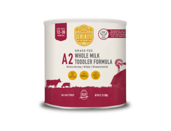 Serenity Kids - Toddler Formula Powder A2 Whole Milk 12-36mo 12.7oz
