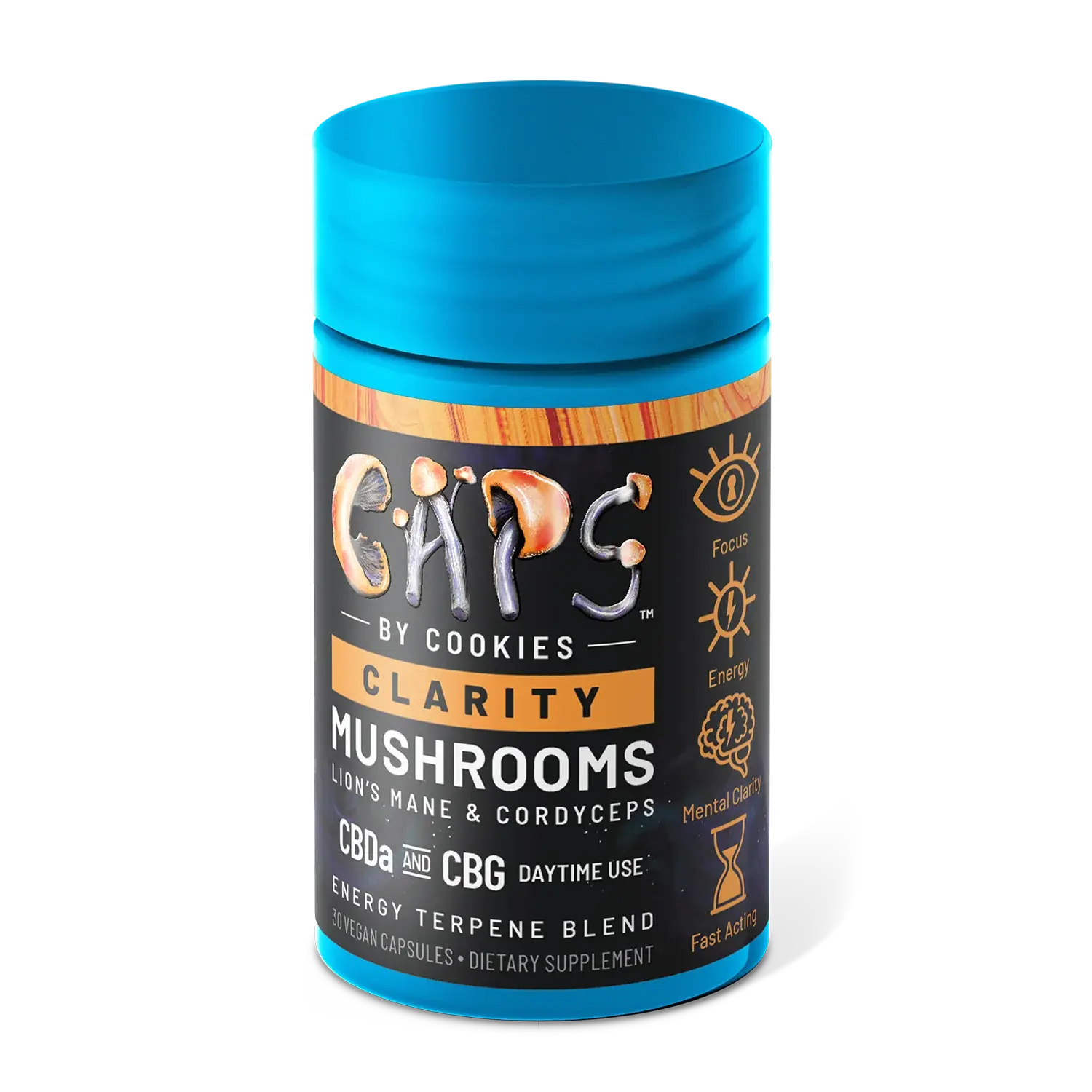 CAPS by Cookies - Mushroom + CBD Capsules 30ct
