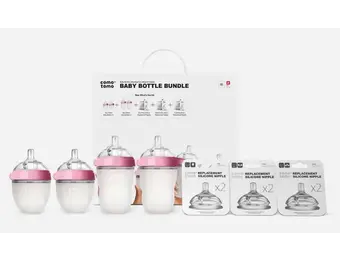 Comotomo - Baby Bottle Bundle Silicone 4pk