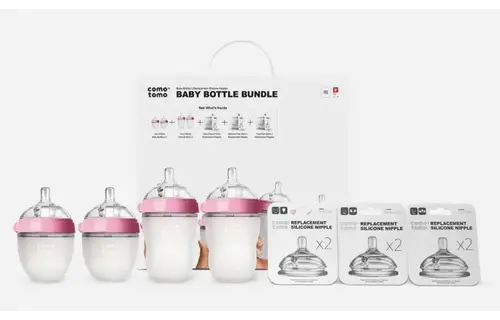 Comotomo - Baby Bottle Bundle Silicone 4pk