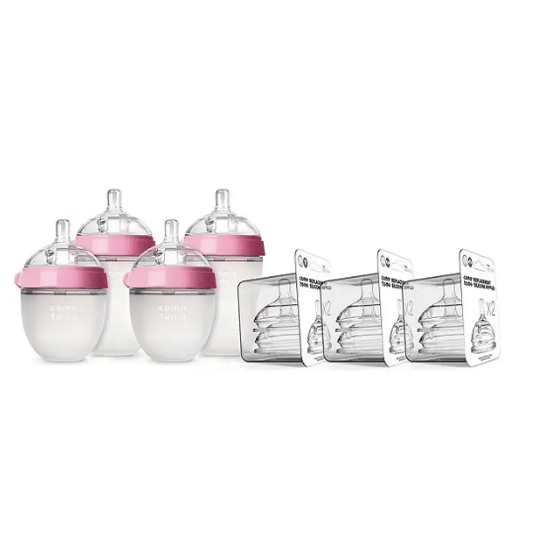 Comotomo - Baby Bottle Bundle Silicone 4pk