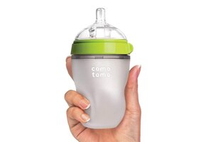 Comotomo - Baby Bottle 8oz Green