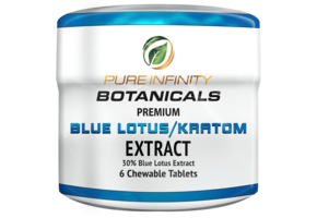 Pure Infinity Botanicals - Kratom Extracts Tablets Blue Lotus 6ct