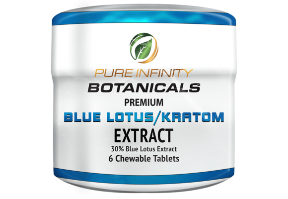 Pure Infinity Botanicals - Kratom Extracts Tablets Blue Lotus 6ct
