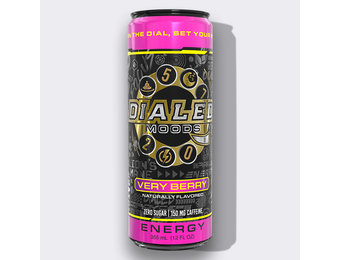Dialed Moods - Kratom + Mushroom Energy Drink 150mg Caffeine 355mL