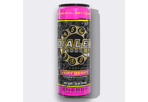 Dialed Moods - Kratom + Mushroom Energy Drink 150mg Caffeine 355mL