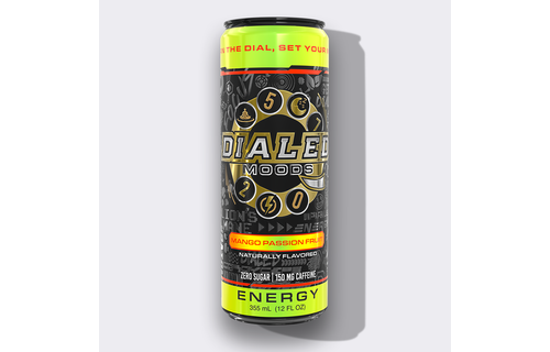 Dialed Moods - Kratom + Mushroom Energy Drink 150mg Caffeine 355mL