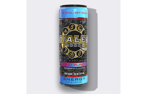 Dialed Moods - Kratom + Mushroom Energy Drink 150mg Caffeine 355mL