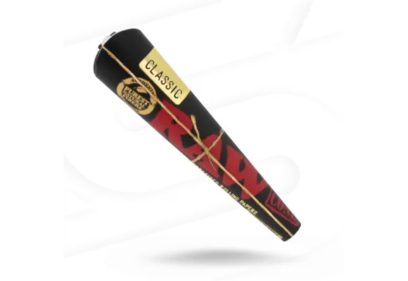Raw - Pre Rolled Cones Black